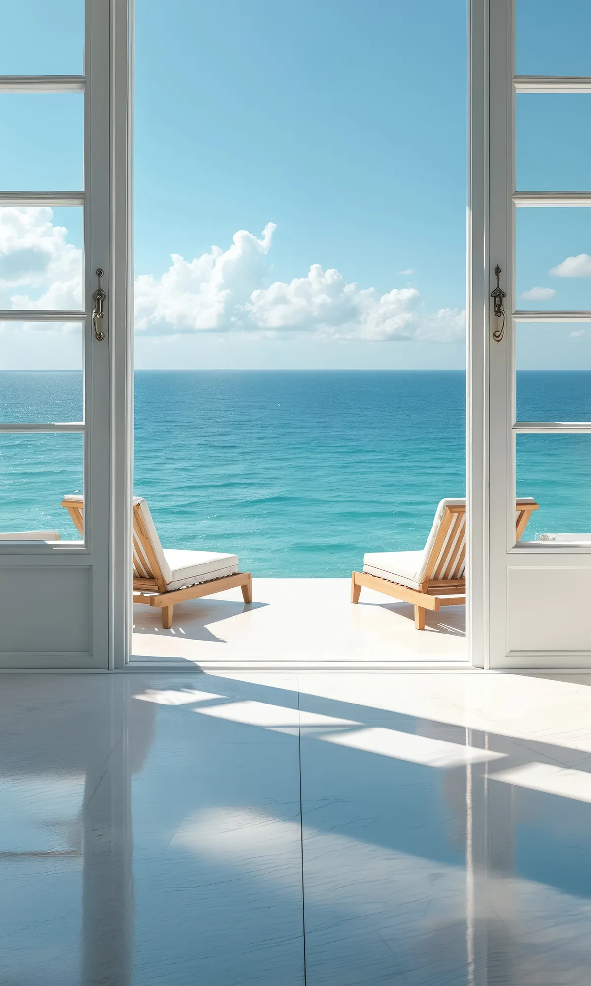 Appartamento con vista sul mare